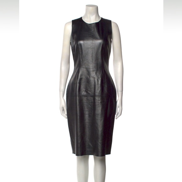 James Purcell Leather Dress - Picture 1 of 3